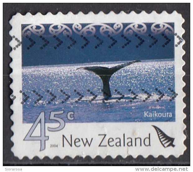 1926 Nuova Zelanda 2004 Attrazioni Turistiche Balene Capodogli Used New Zealand - Gebruikt