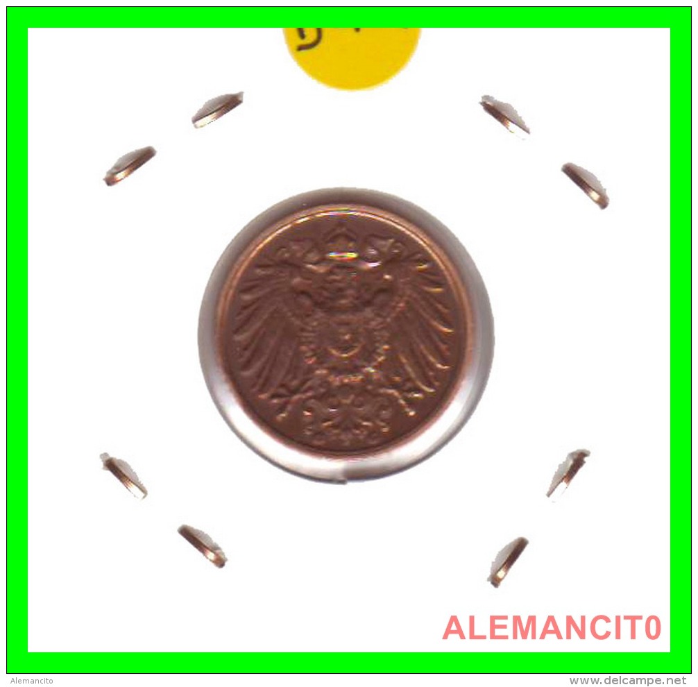 GERMANY -  IMPERIO - DEUTSCHES REICH - 2 Pfn. AÑO 1905-F -  Copper, 20 Mm. - 2 Pfennig