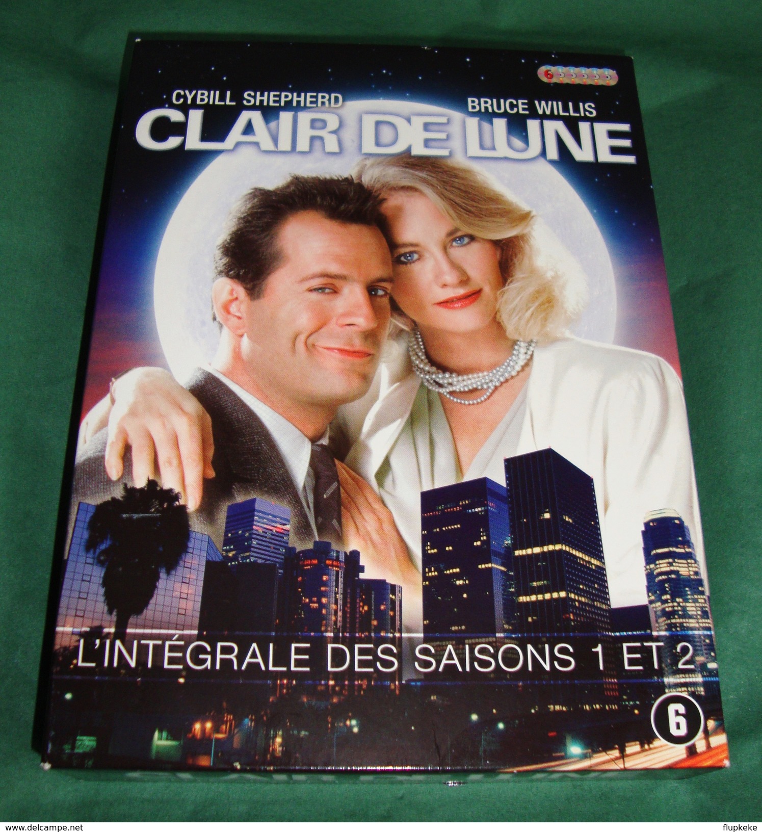 Dvd Zone 2 Clair De Lune Saisons 1 Et 2 (1985) Moonlighting Vf+Vostfr - Serie E Programmi TV