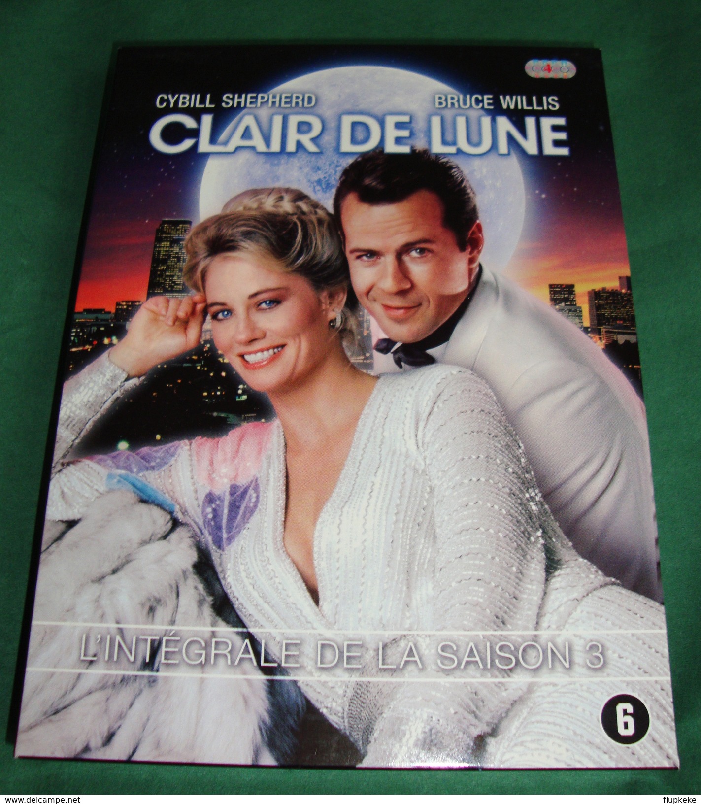 Dvd Zone 2 Clair De Lune Saisons 3 Moonlighting 1986  Vf+Vostfr - TV-Reeksen En Programma's