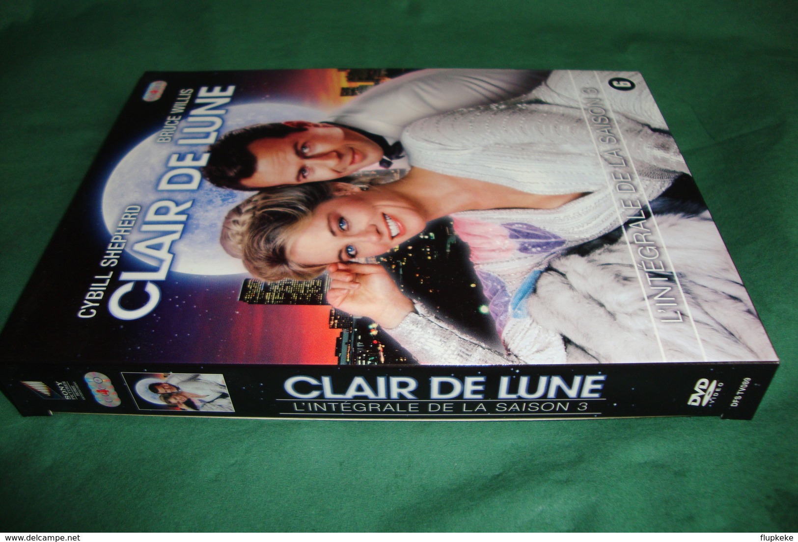 Dvd Zone 2 Clair De Lune Saisons 3 Moonlighting 1986  Vf+Vostfr - TV-Reeksen En Programma's