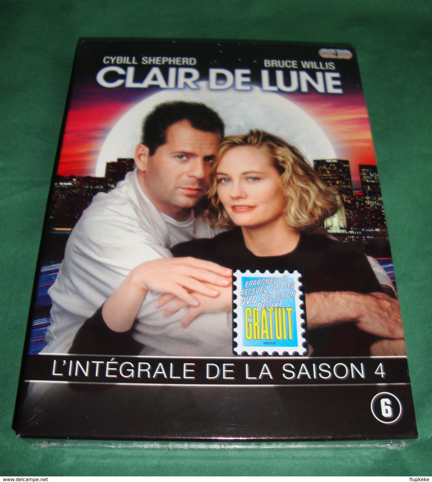 Dvd Zone 2 Clair De Lune Saisons 4 (1987) Moonlighting Vf+Vostfr - TV-Reeksen En Programma's