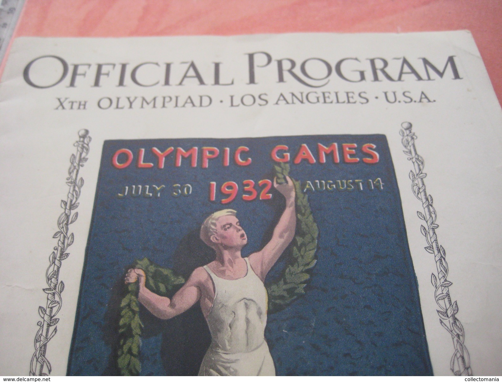 Olympic Games  Xth Olympiad  LOS ANGELES U.S.A.- Offical Program, Lots Of Fotographs, Jeux Olympiques - Programs