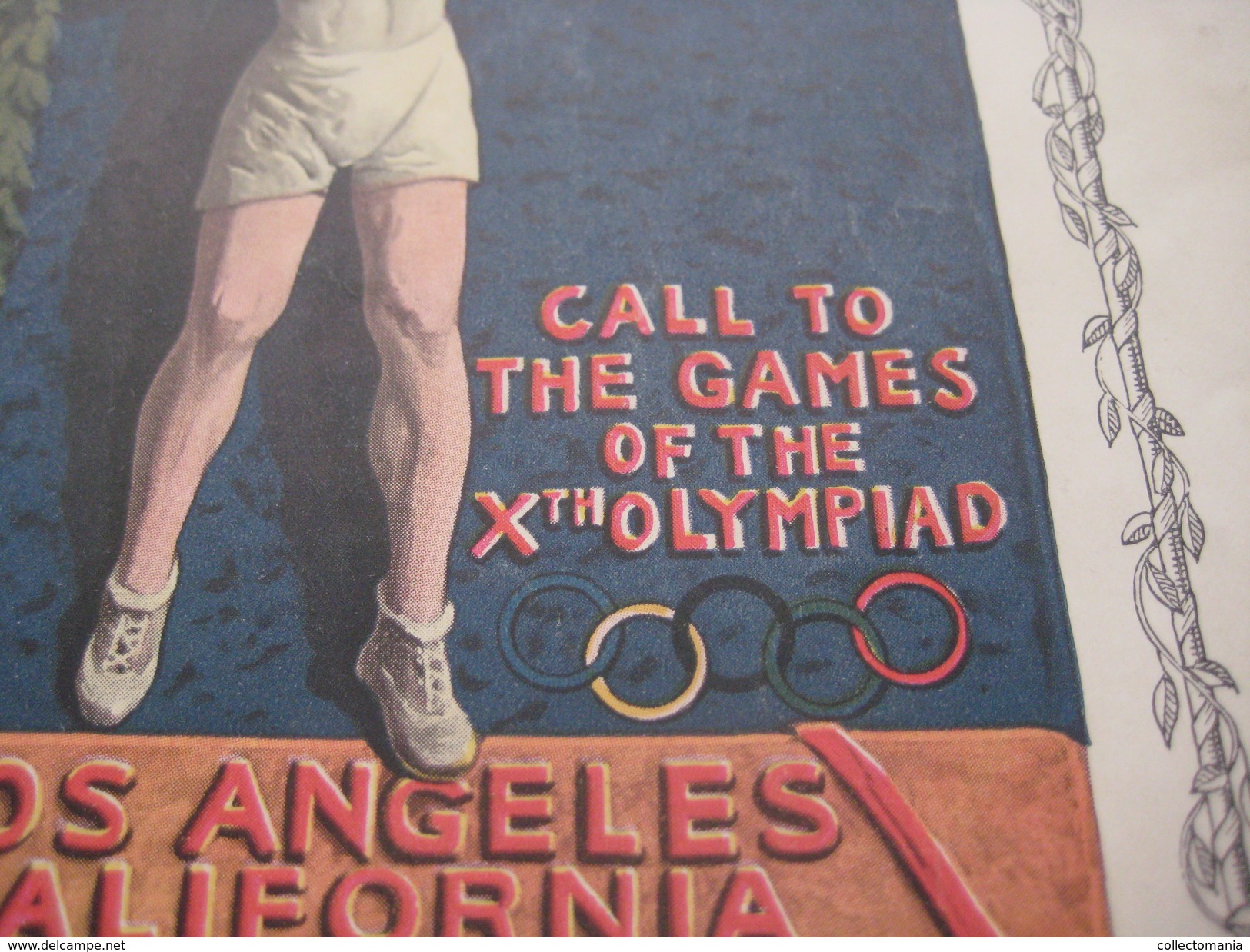 Olympic Games  Xth Olympiad  LOS ANGELES U.S.A.- Offical Program, Lots Of Fotographs, Jeux Olympiques - Programs