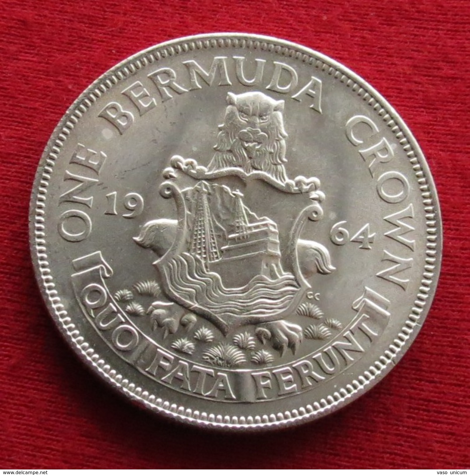 Bermuda 1 Crown 1964 UNC / One / Bermudes - Bermuda