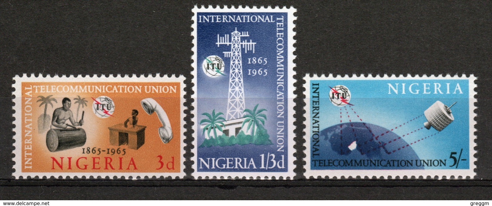 Nigeria Set Of Stamps To Celebrate The International Telecommunications Union. - Nigeria (1961-...)