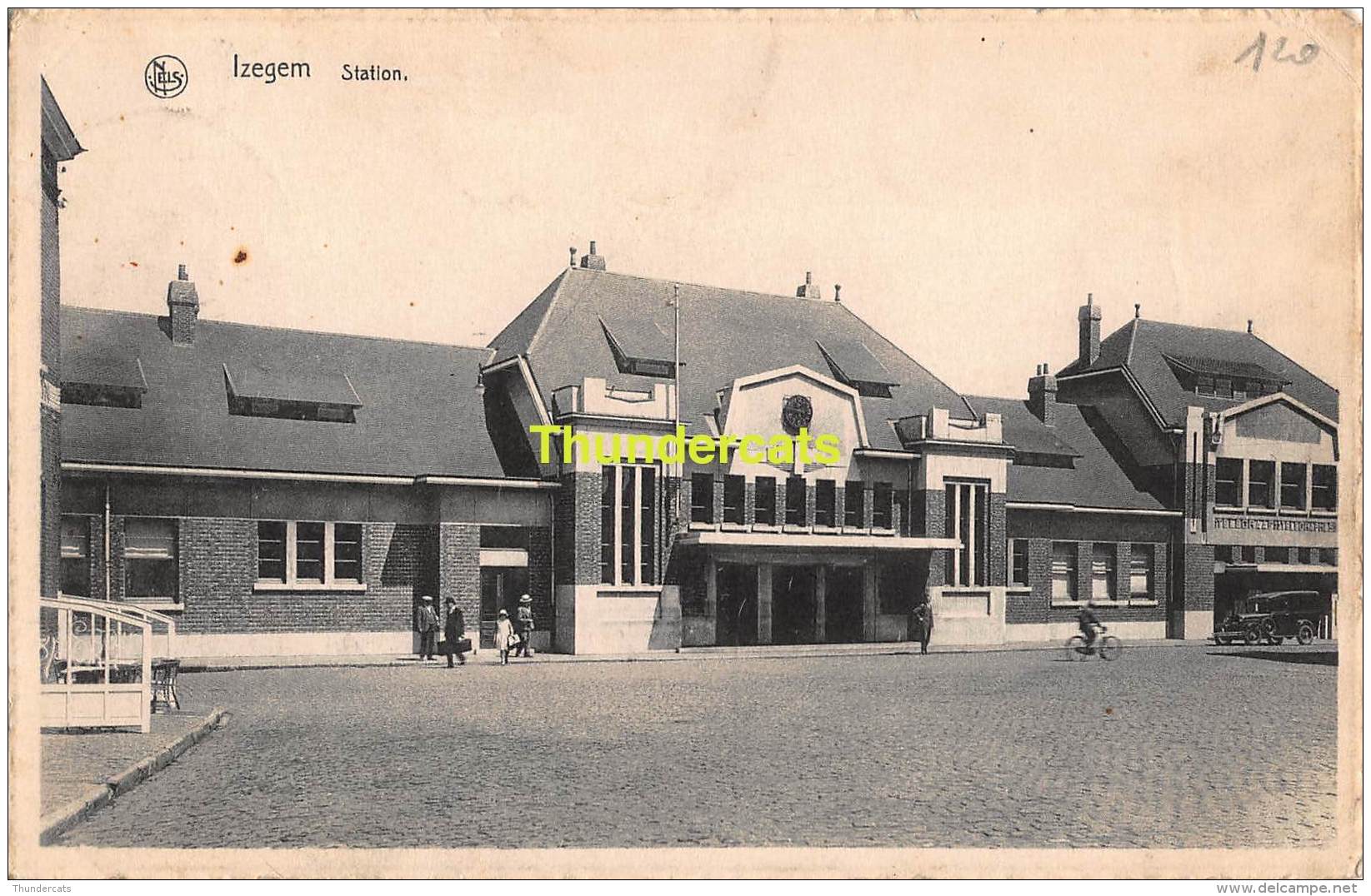 CPA  IZEGEM STATIE GARE STATION - Izegem