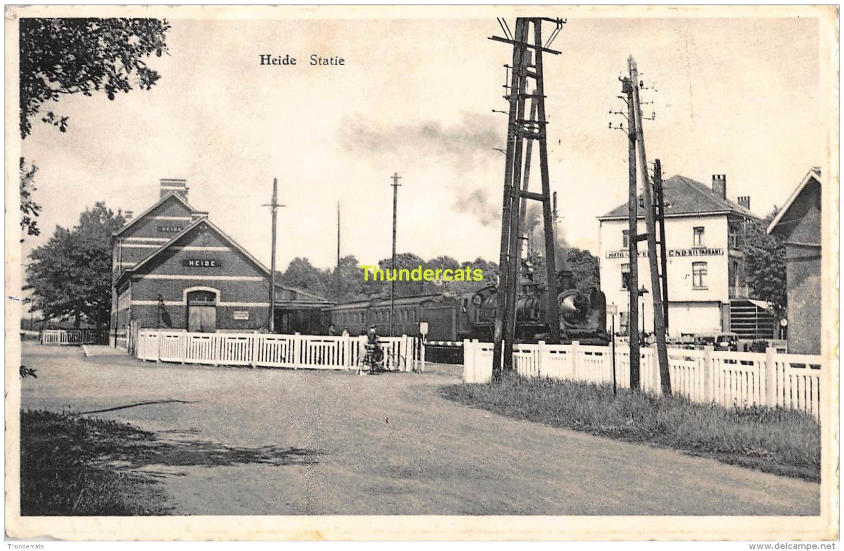 CPA HEIDE STATIE STATION GARE - Kalmthout