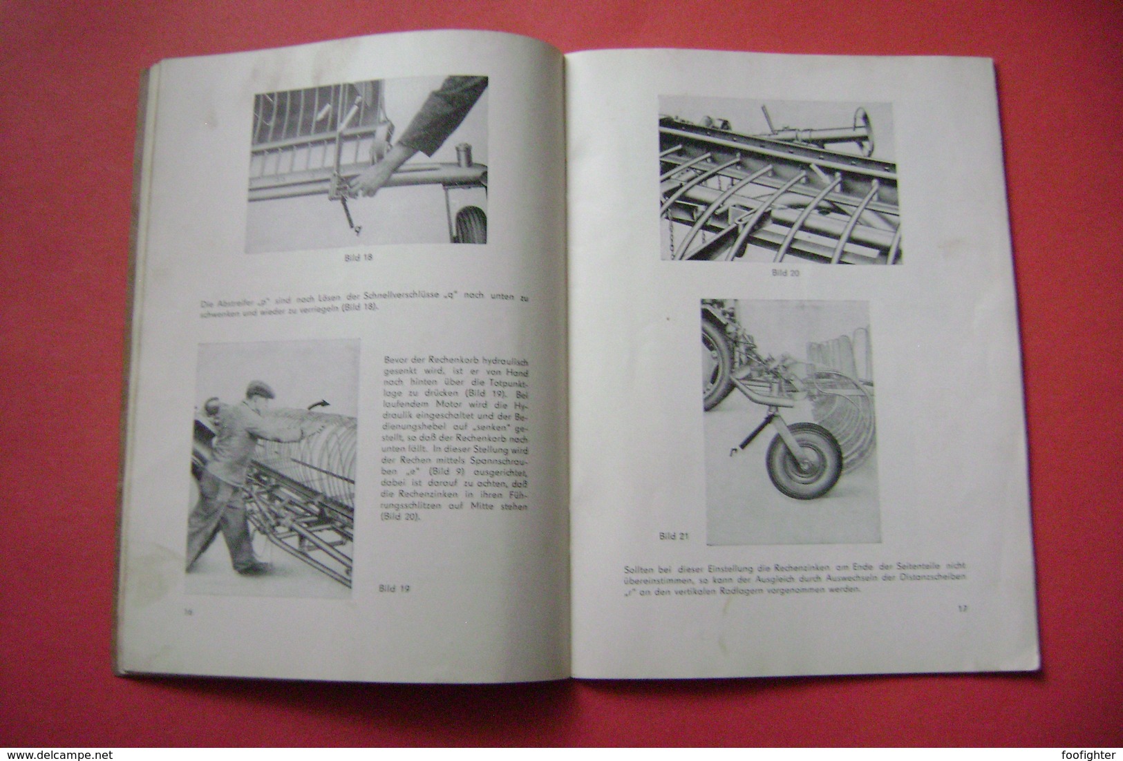 Ersatzteil-Katalog TRAKTORRECHEN Type E 451 - Landmaschinenbau Dahme (Holstein) 1964
