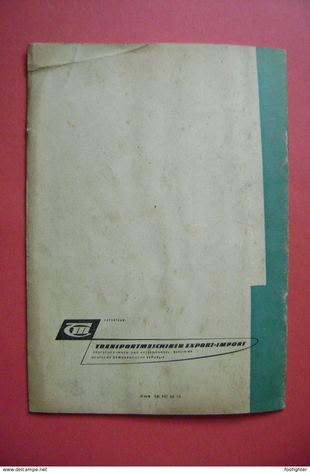 Ersatzteiliste Für Das MAISHACKGERÄT P 153/1 Zum Geräteträger RS 09 - VEB Landmaschinenbau Torgau DDR 1961 - Cataloghi