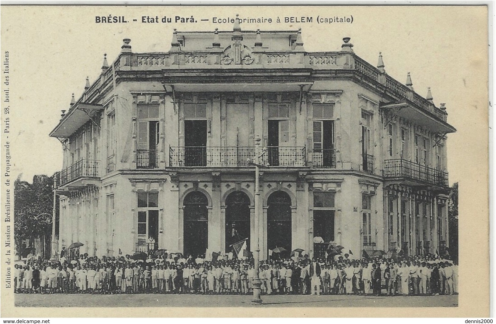 BELEM - Etat Du Para - Ecole Primaire à BELEM - Ed. De La Mission Brésilienne De Propagande - Belém