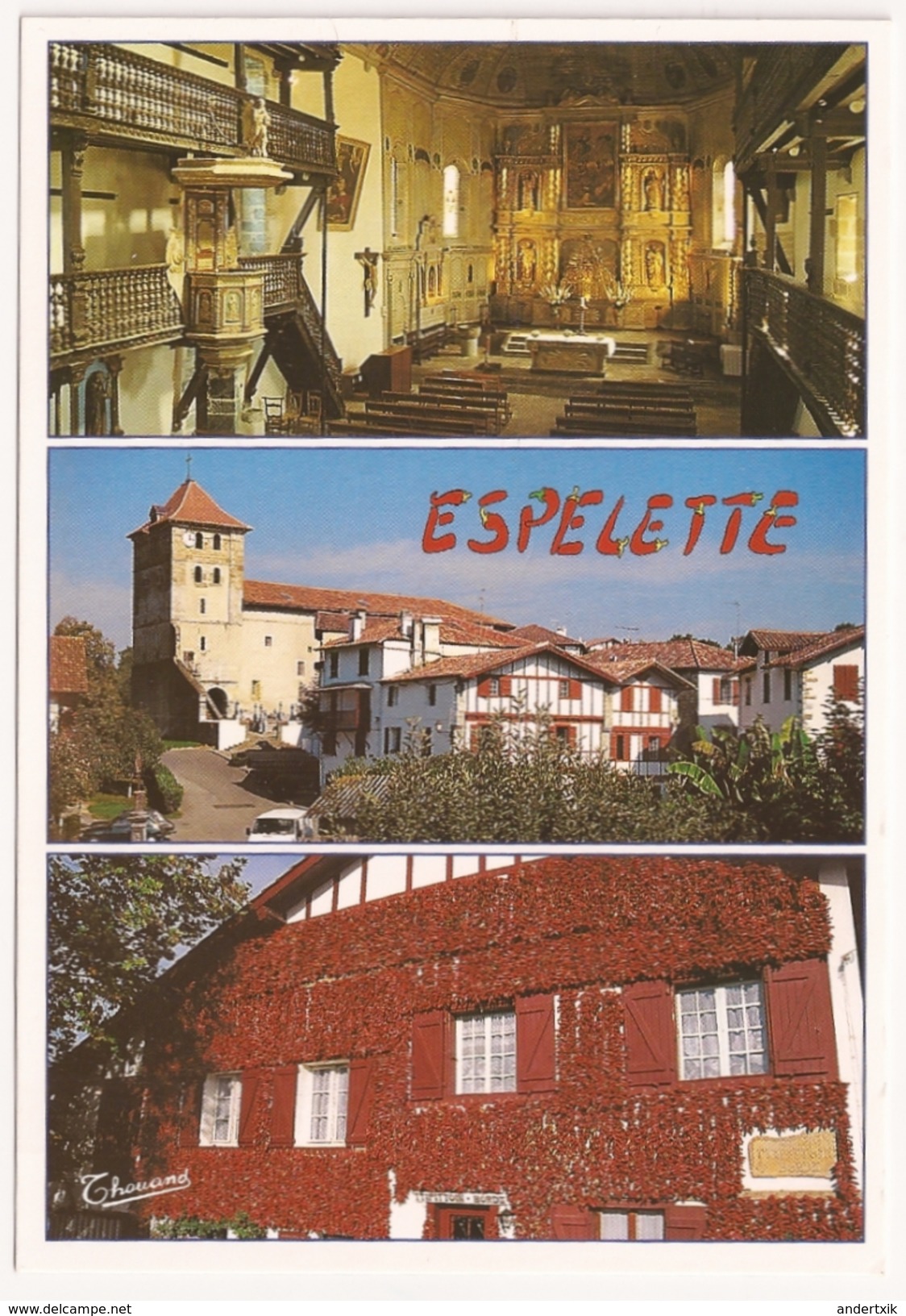 EZPELETTE Postcard - Espelette
