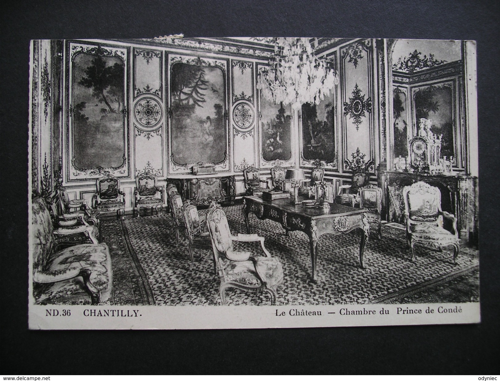 Chantilly.Le Chateau-Chambre Du Prince De Conde 1945 - Picardie