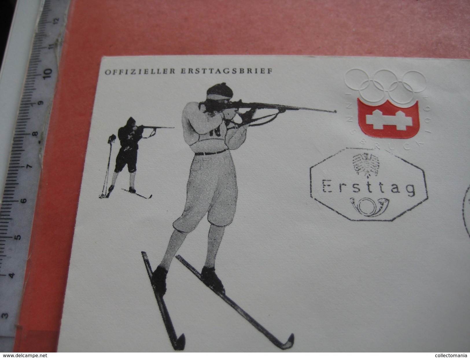 15 First Day Covers Olympic Games  - Collection Envelopes Jeux Olympique - PREMIERE Jour  1956 1960 1964 1968  1972 1976 - Sonstige & Ohne Zuordnung