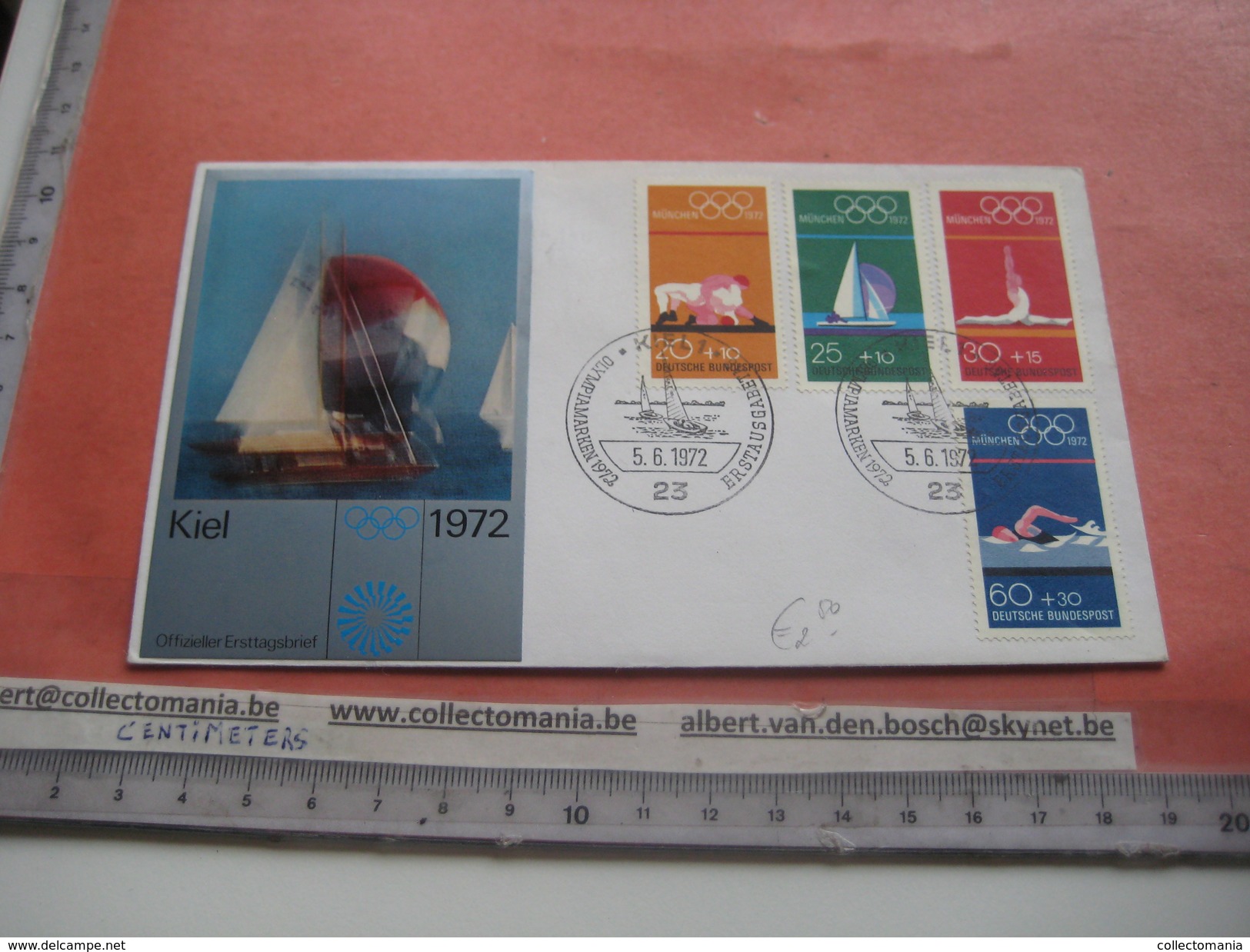 15 first day covers olympic games  - collection envelopes jeux olympique - PREMIERE jour  1956 1960 1964 1968  1972 1976