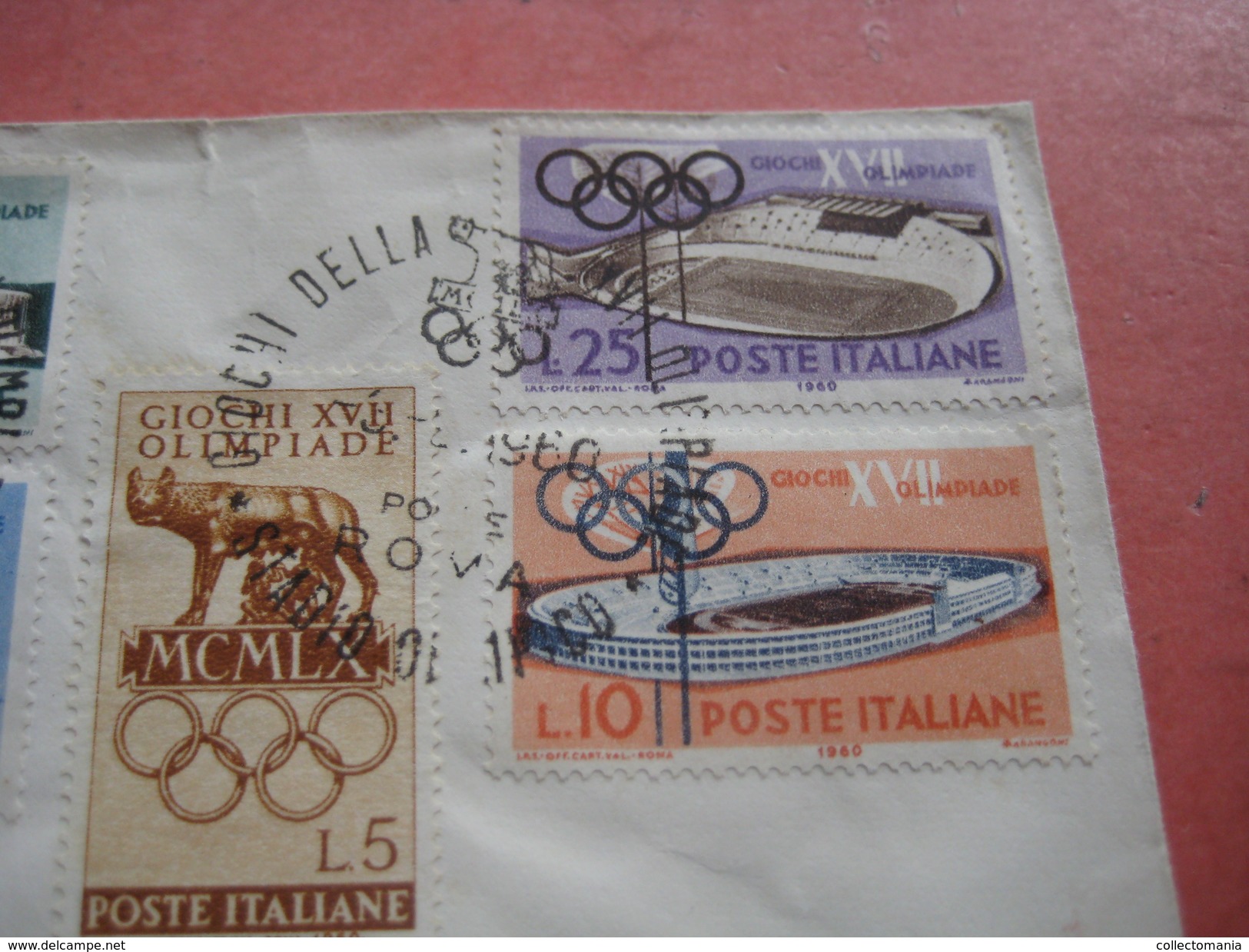 15 first day covers olympic games  - collection envelopes jeux olympique - PREMIERE jour  1956 1960 1964 1968  1972 1976