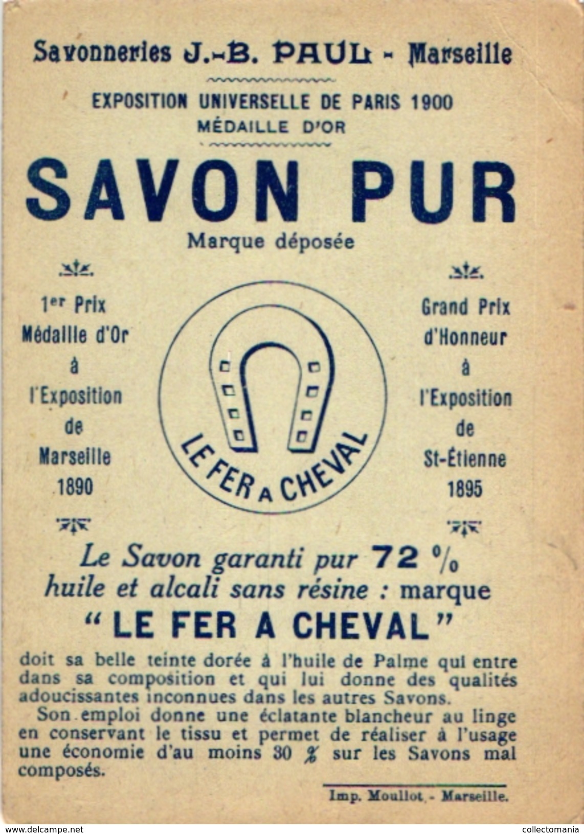 3 Trade Cards Chromo  POLO on Horse Badminton  Pub  Choc Meurisse Savon Le Fer à Cheval La Kabiline 2 Match Box Label