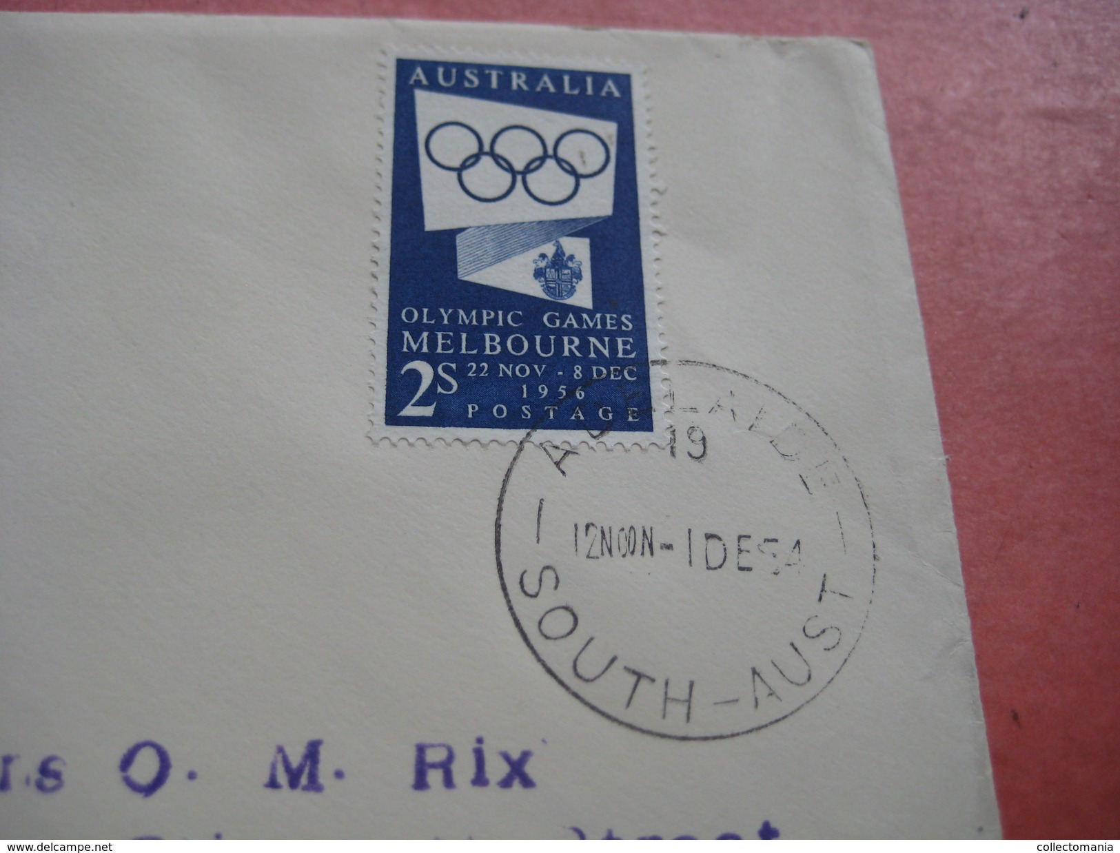 14 first day covers olympic games  - collection envelopes jeux olympique - PREMIERE jour 1956 1960 1964