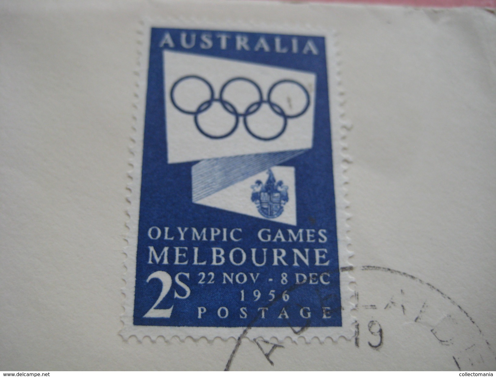 14 first day covers olympic games  - collection envelopes jeux olympique - PREMIERE jour 1956 1960 1964