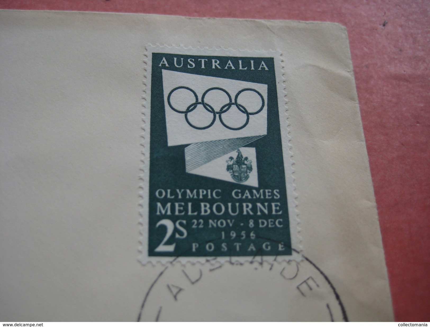 14 first day covers olympic games  - collection envelopes jeux olympique - PREMIERE jour 1956 1960 1964