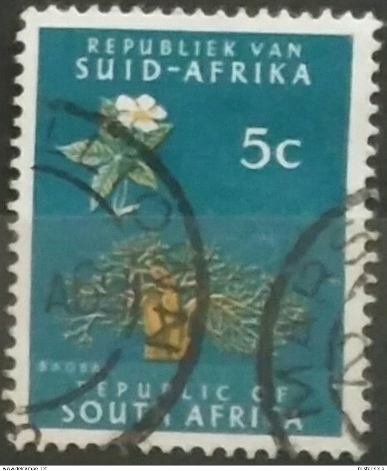 SUDAFRICA - AFRICA DEL SUR 1961 Definitive Issue. USADO - USED. - Usados