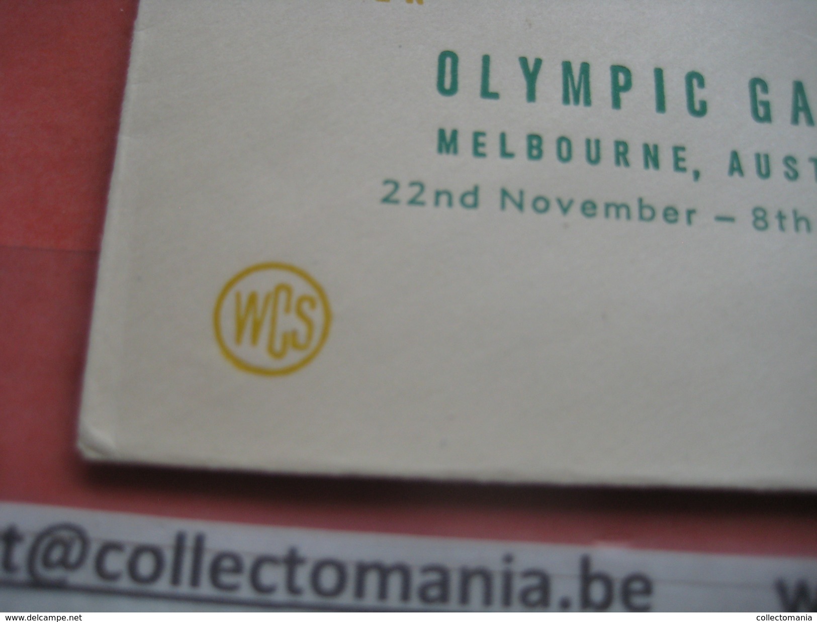 18 first day covers olympic games collection envelopes & cards jeux olympique - PREMIERE jour 1956 1960 different cachet