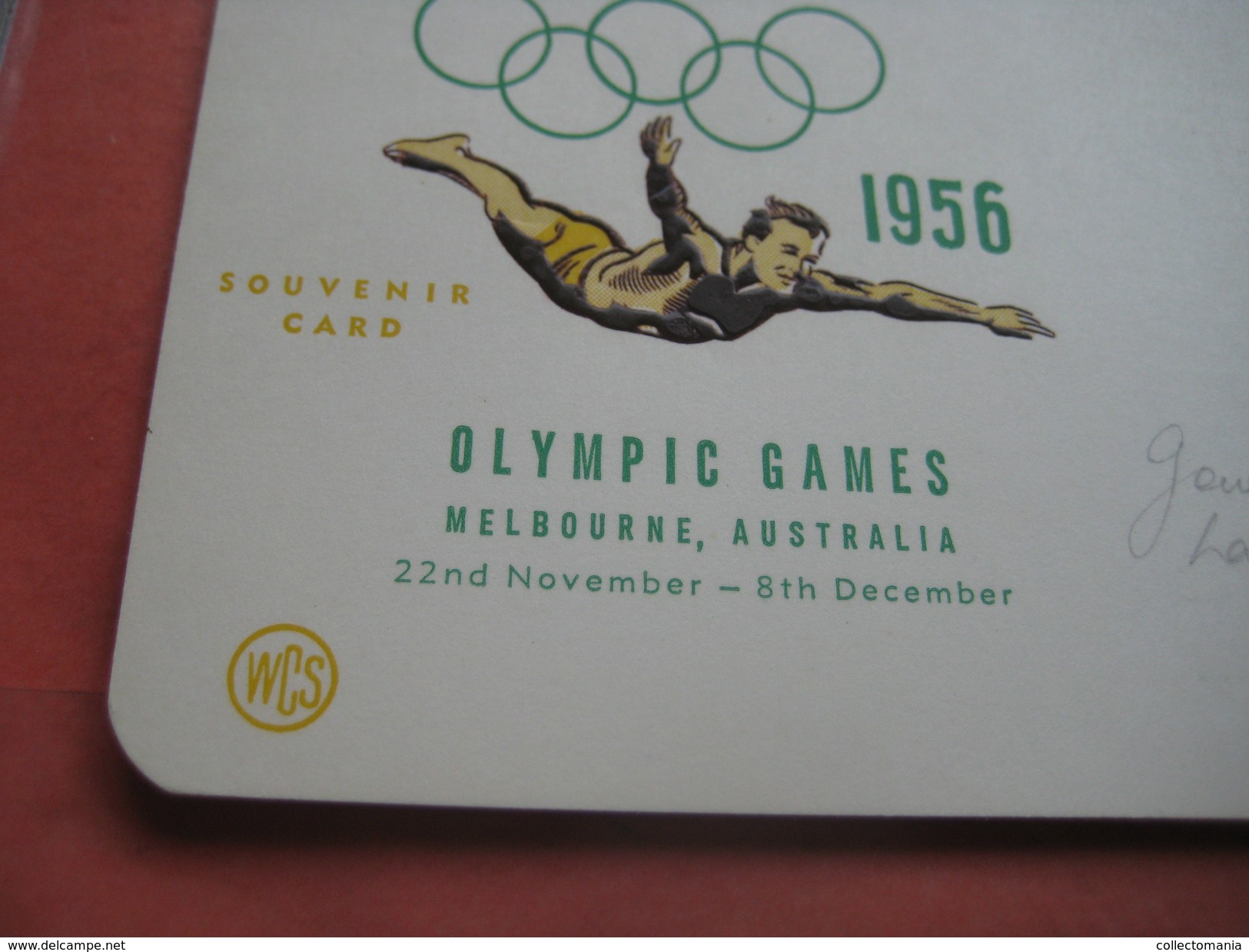 18 first day covers olympic games collection envelopes & cards jeux olympique - PREMIERE jour 1956 1960 different cachet