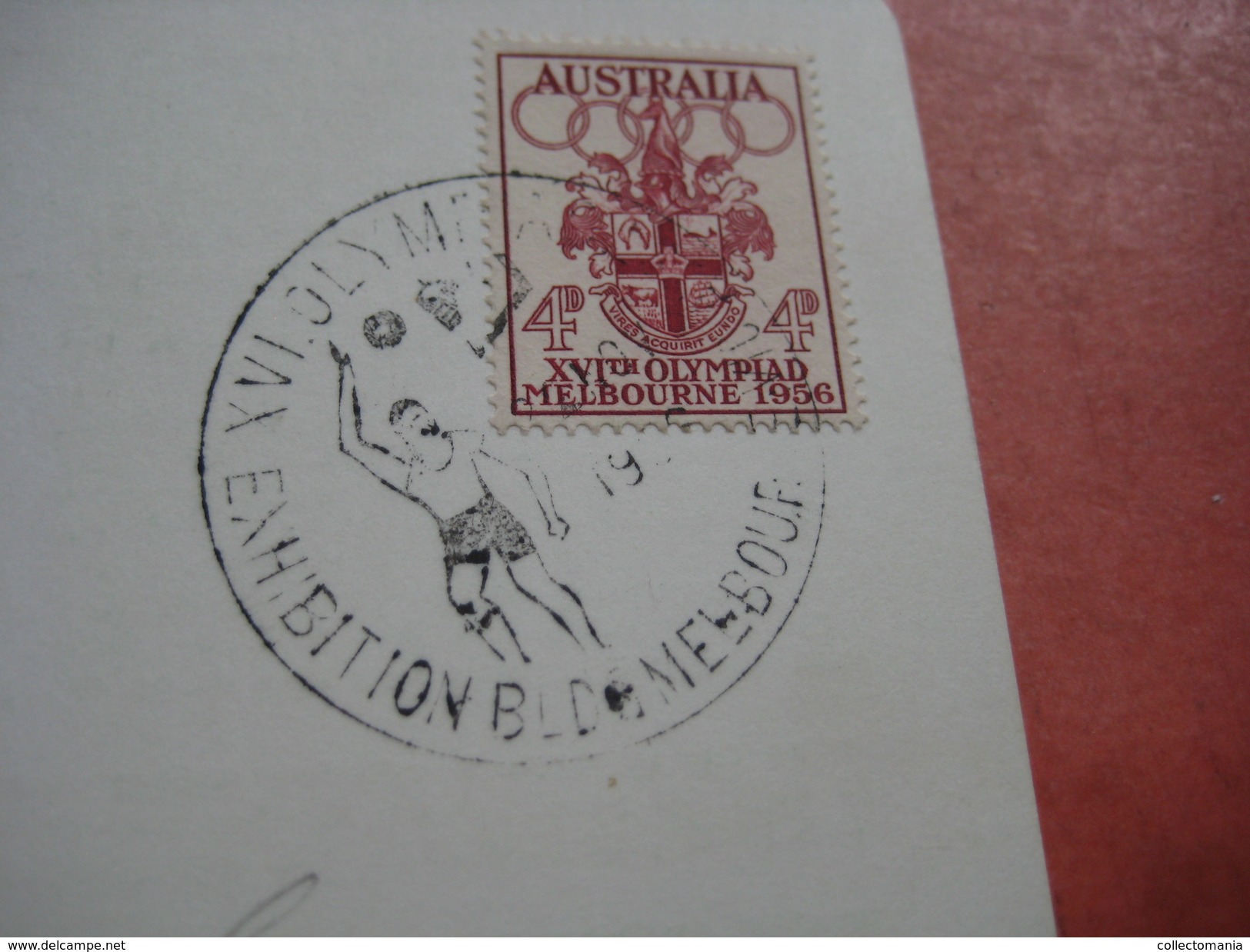 18 first day covers olympic games collection envelopes & cards jeux olympique - PREMIERE jour 1956 1960 different cachet