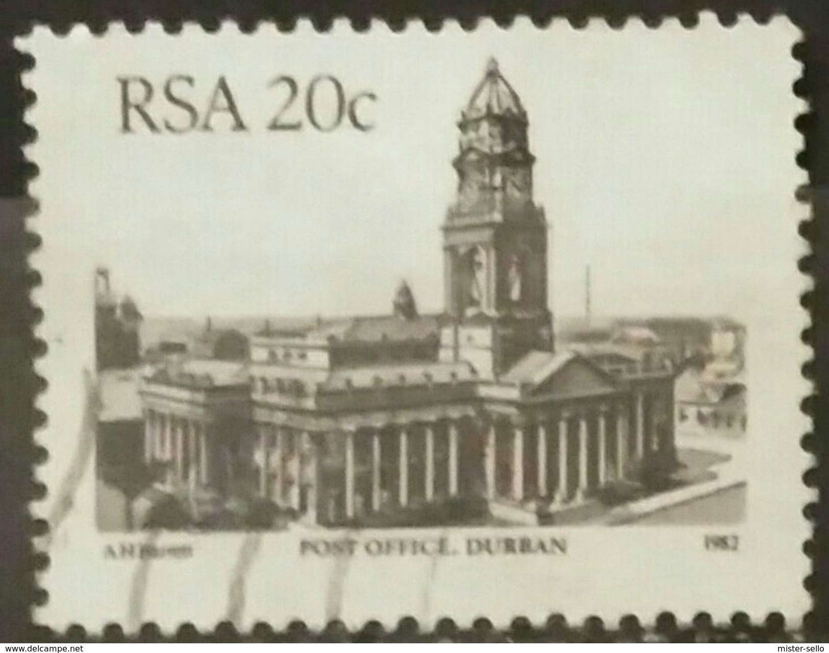 SUDAFRICA - AFRICA DEL SUR 1982 -1987 South African Architecture. USADO - USED. - Usados