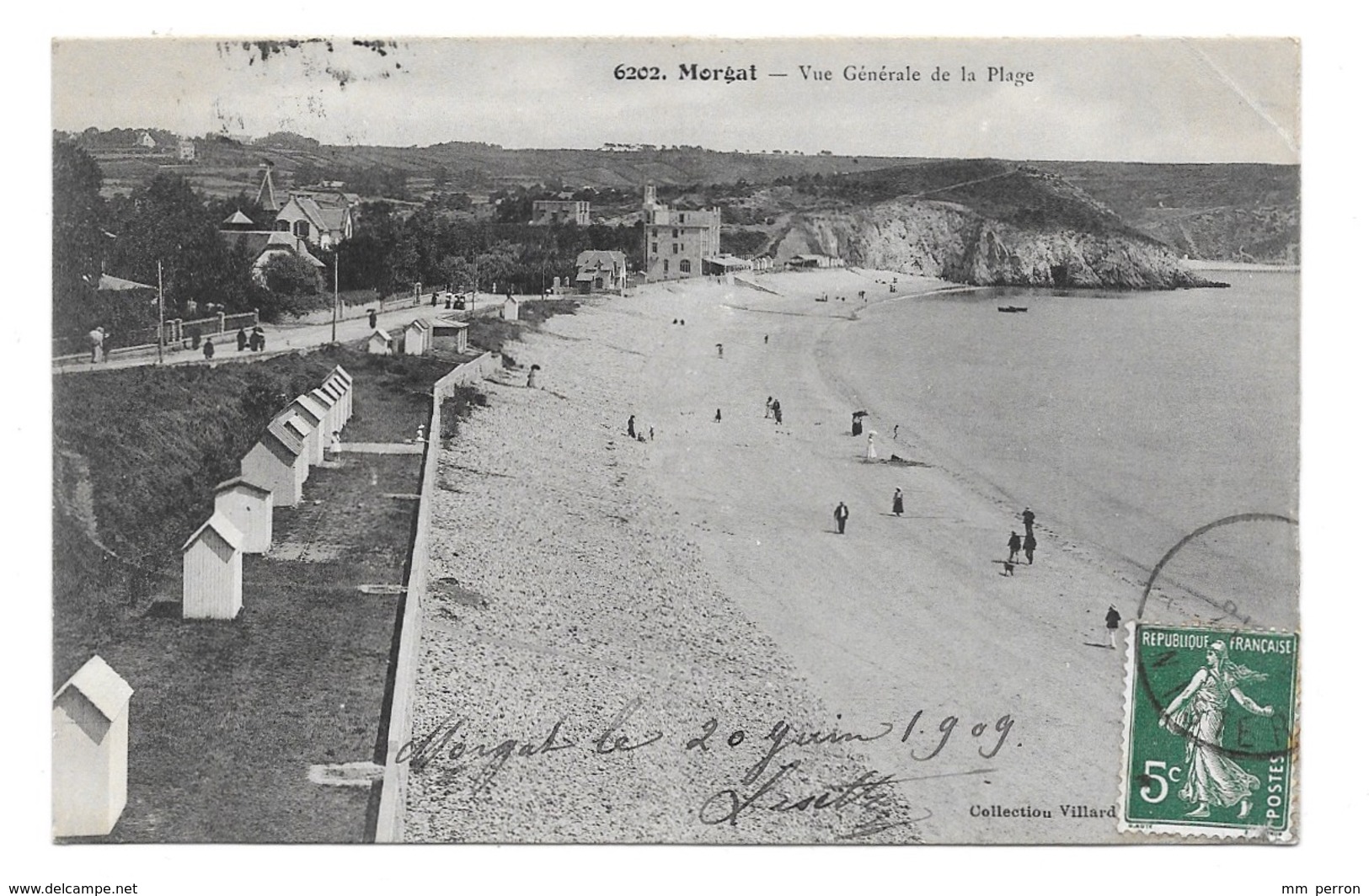 (13381-29) Morgat - Vue Générale De La Plage - Animée - Morgat