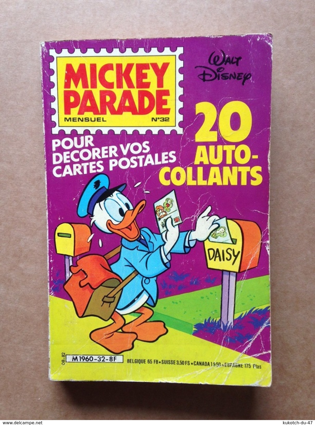 Disney - Mickey Parade - Année 1982 - N°32 - Mickey Parade