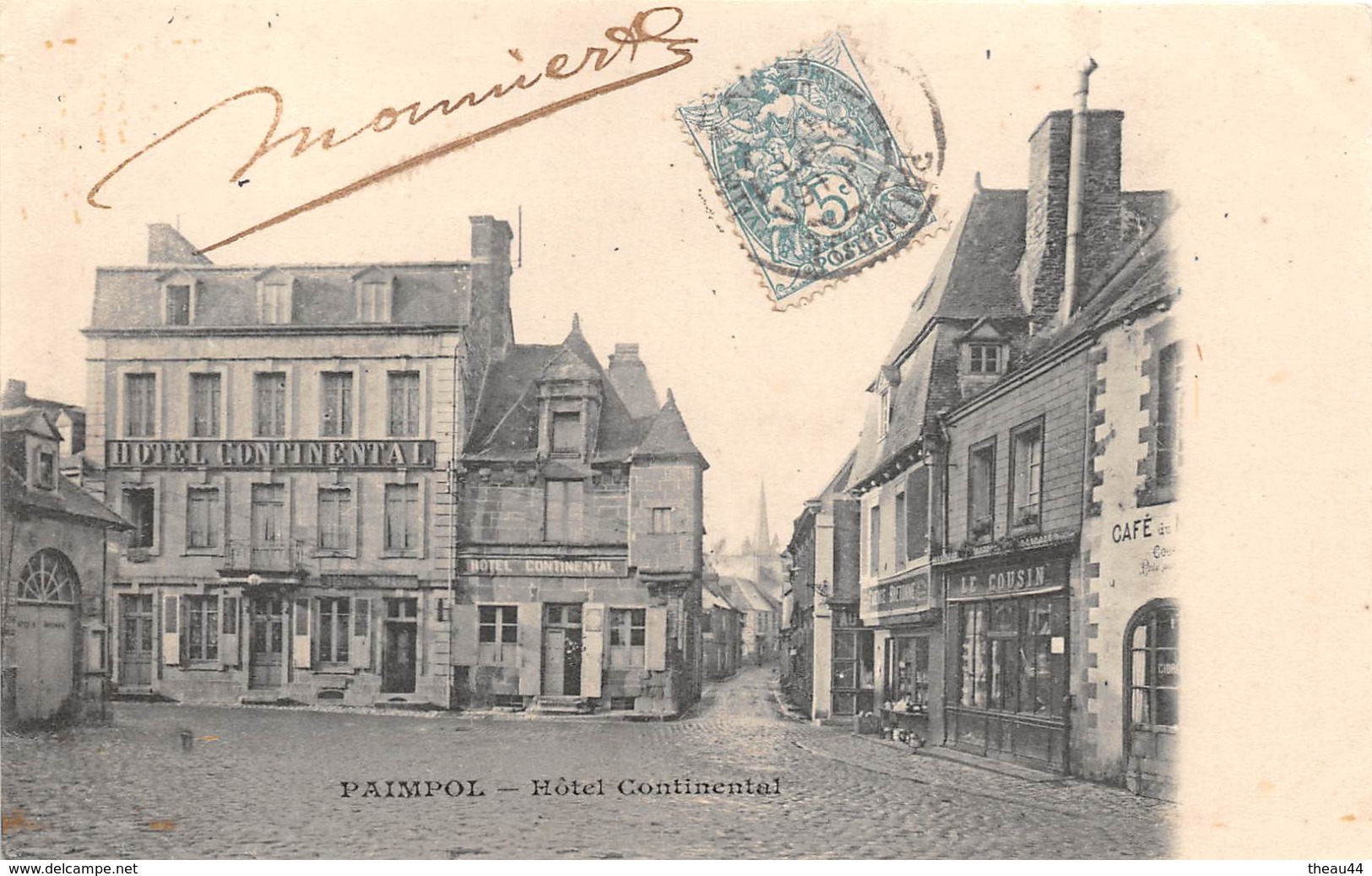 ¤¤  -   PAIMPOL   -  Hôtel Continental  -  ¤¤ - Paimpol