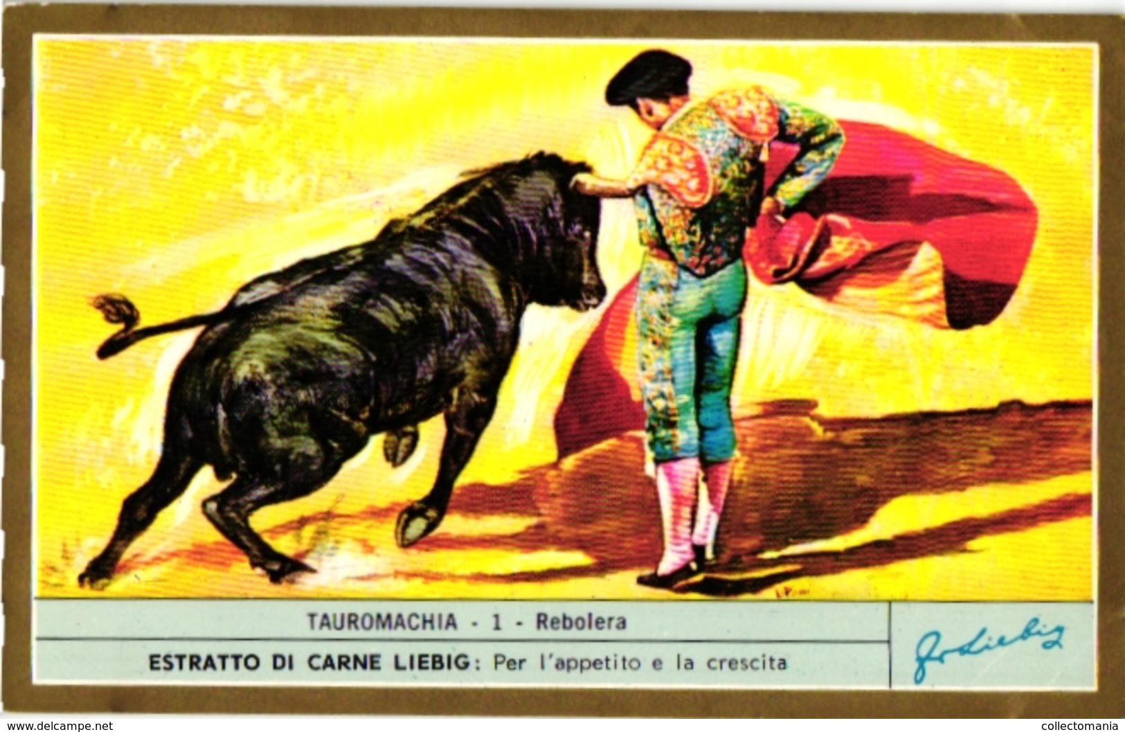 6 Trade Cards    Chromo   BULLFIGHT TORERO Tauromachie  Pub Liebig - Other & Unclassified