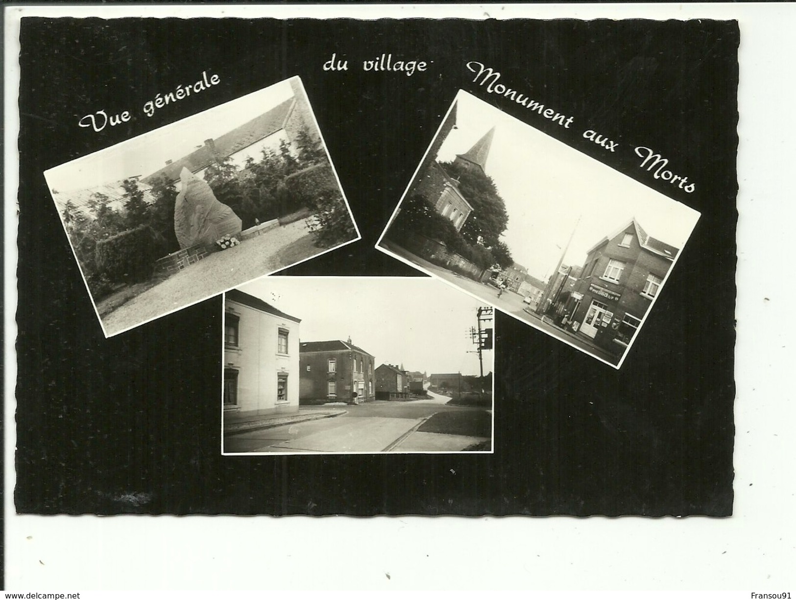 Rotheux Vue Générale Du Village Monument Aux Morts - Neupre