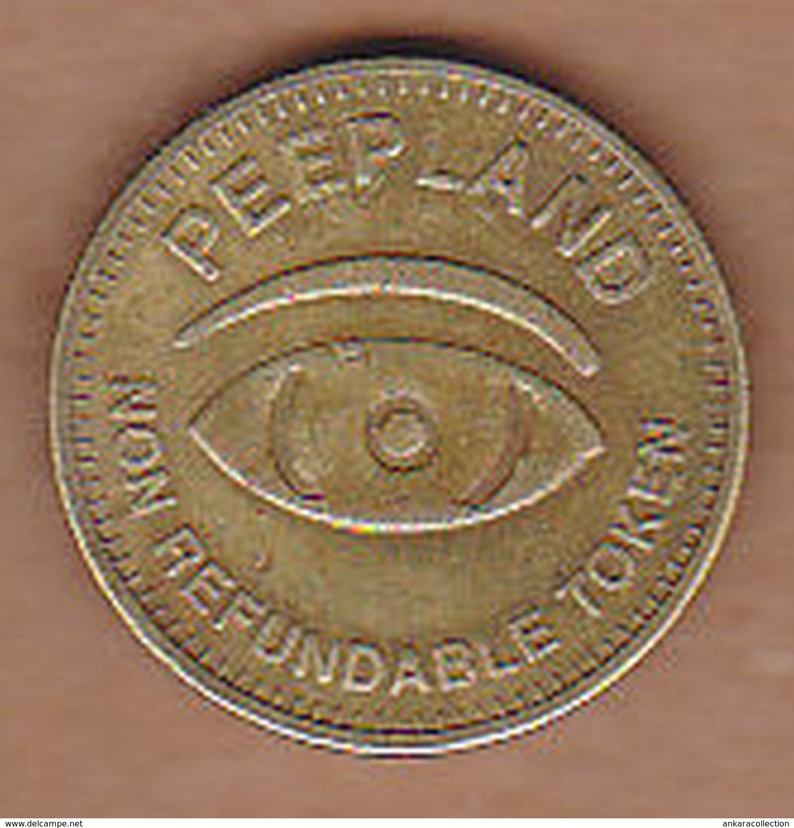 AC - PEEPLAND NON REFUNDABLE PEBRASS TOKEN - JETON - Maisons Closes