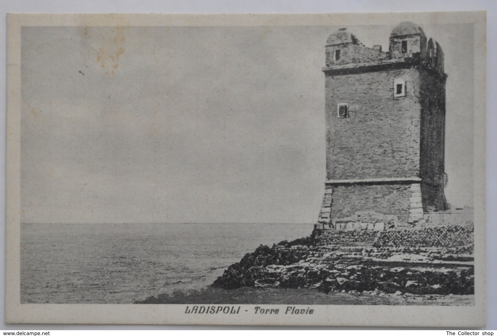 CARTOLINA " LADISPOLI - TORRE FLAVIA " VIAGGIATA 1939 - Altri & Non Classificati