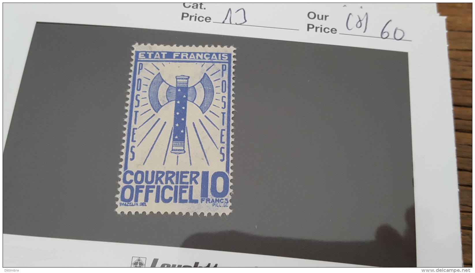 LOT 346317 TIMBRE DE FRANCE NEUF(*) N°13 - Neufs