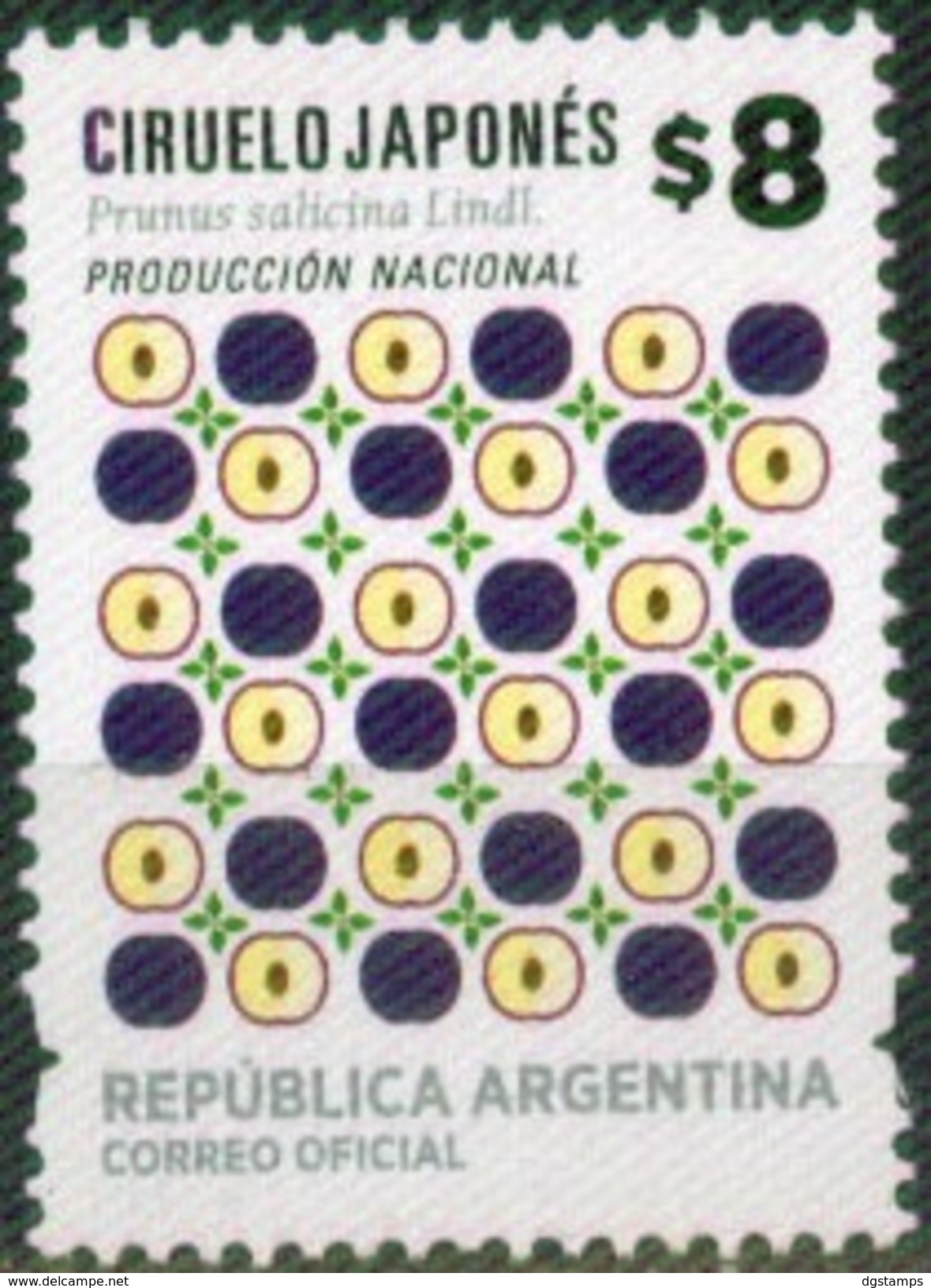 Argentina 2016 Serie Ordinaria. Ciruelo Japonés. See Desc. - Nuovi