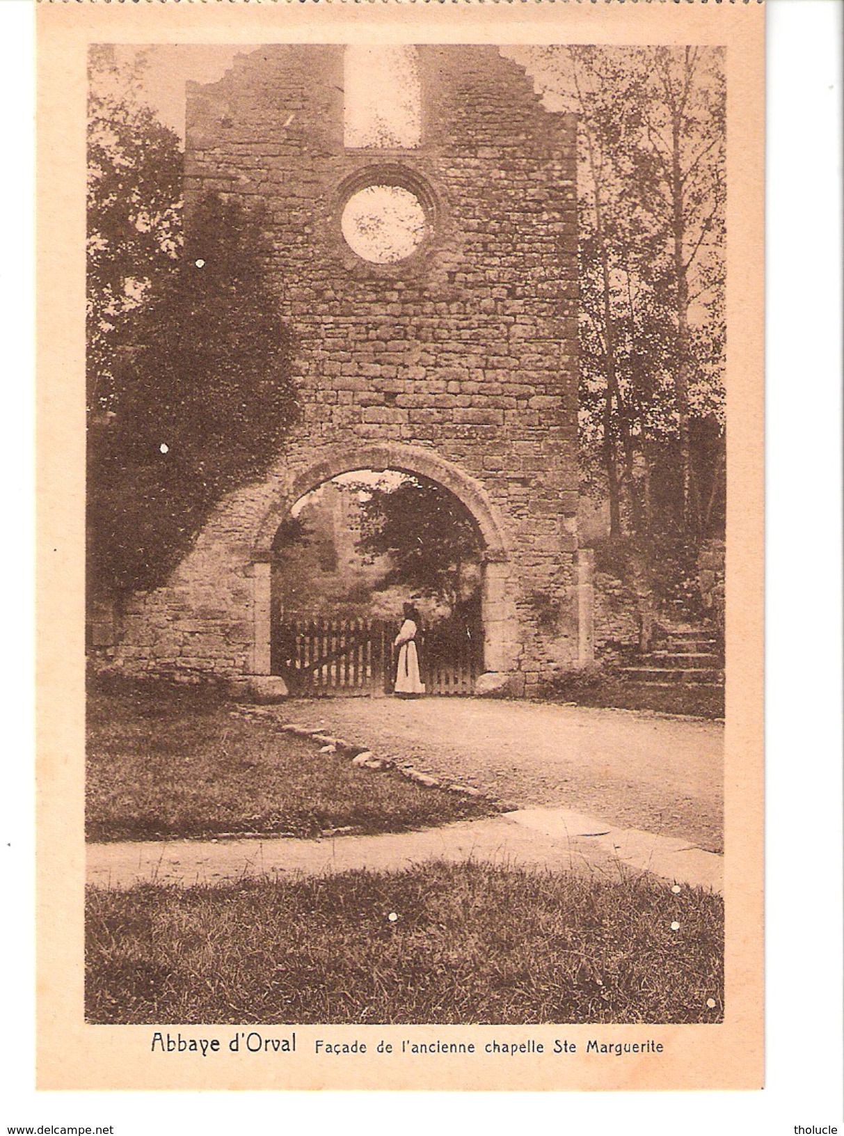 Abbaye D´Orval-(Florenville) -Façade De L'ancienne Chapelle Ste Marguerite-Moine - Florenville