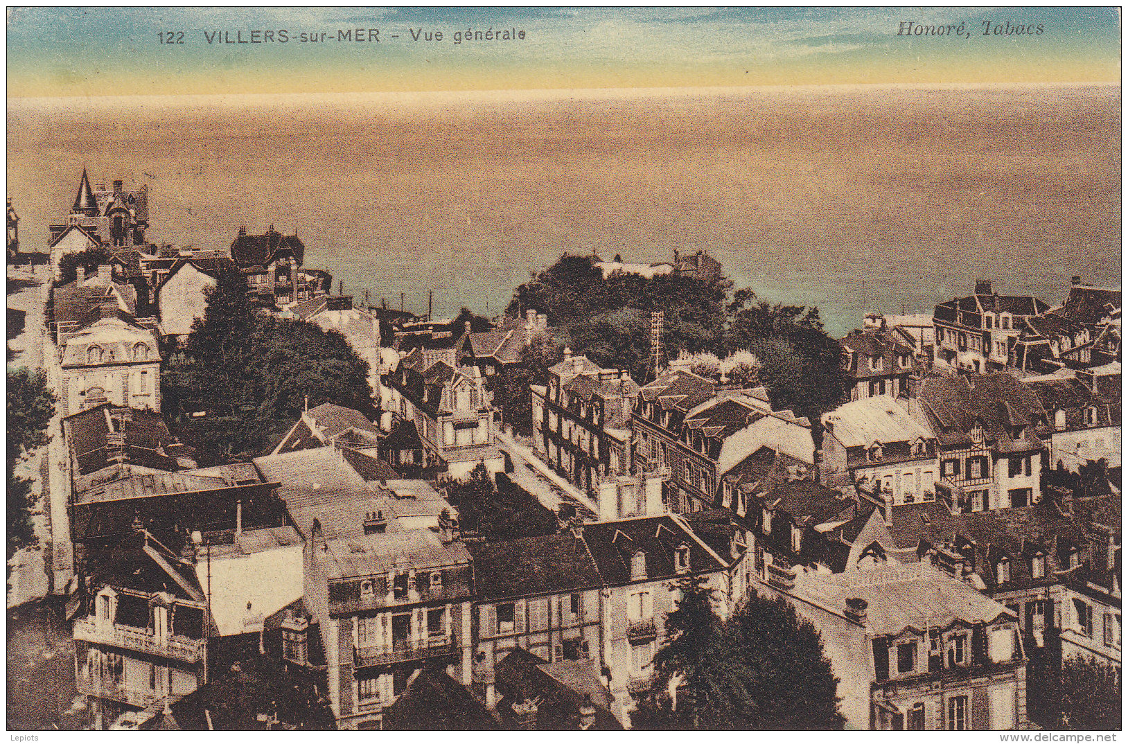 14 - Villers Sur Mer - Vue Générale - Scans Recto-verso - Villers Sur Mer