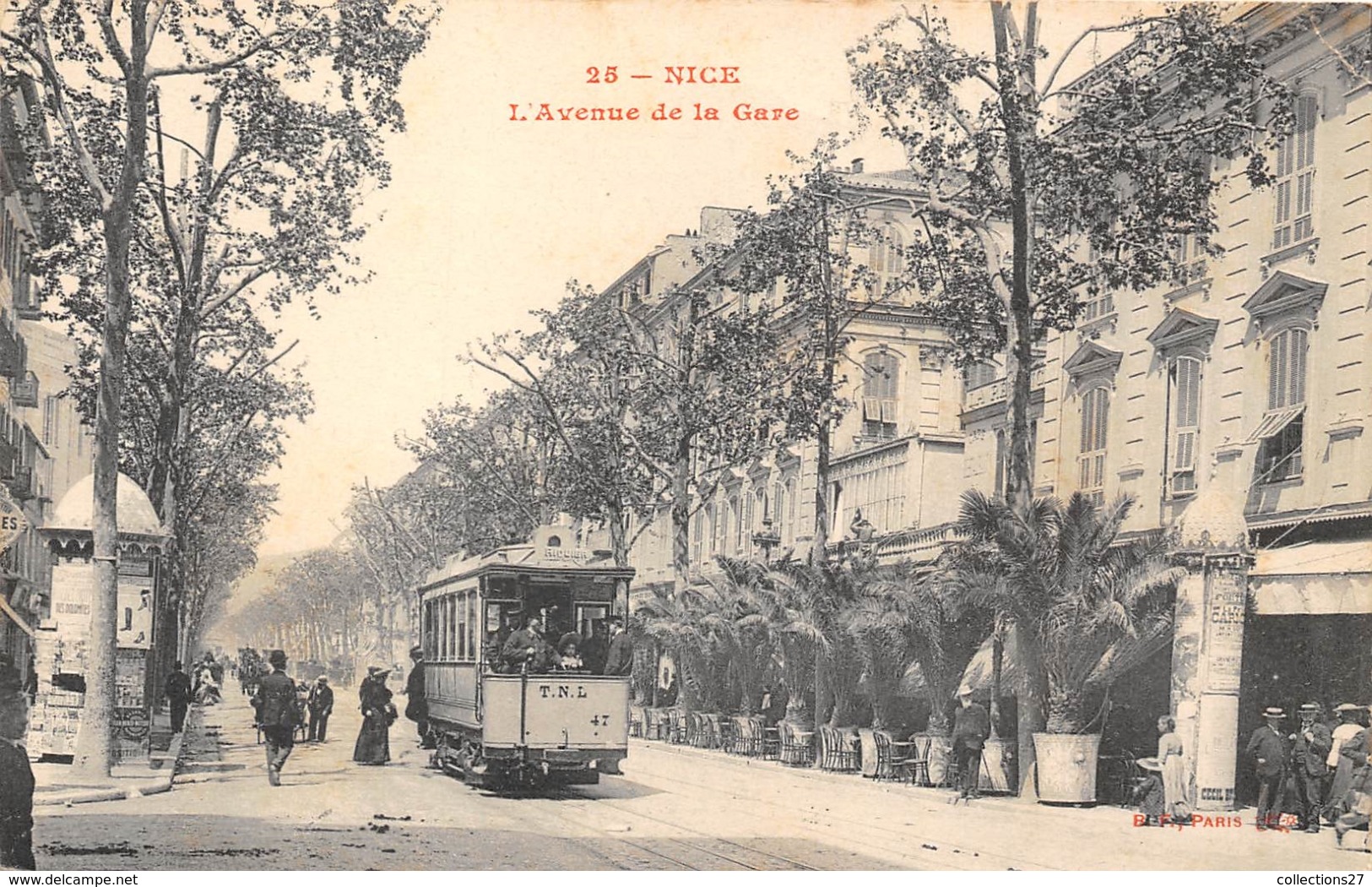 06-NICE-AVENUE DE LA GARE - Transport Ferroviaire - Gare