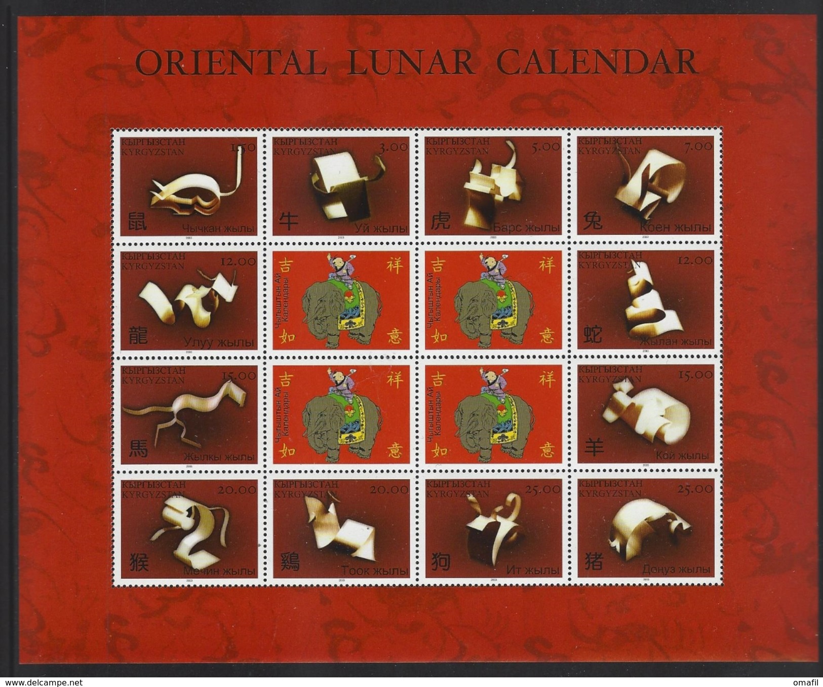 Chinese Kalender Kyrgystan - Astrologie