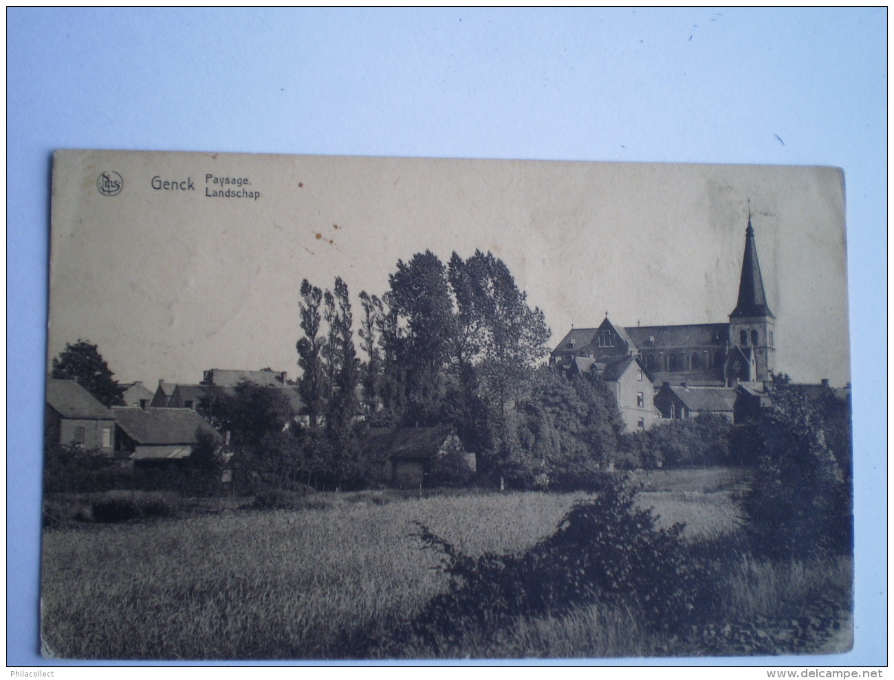 Genk - Genck // Paysage - Landschap - Panorama // Used 193? Zeldzaam - Genk