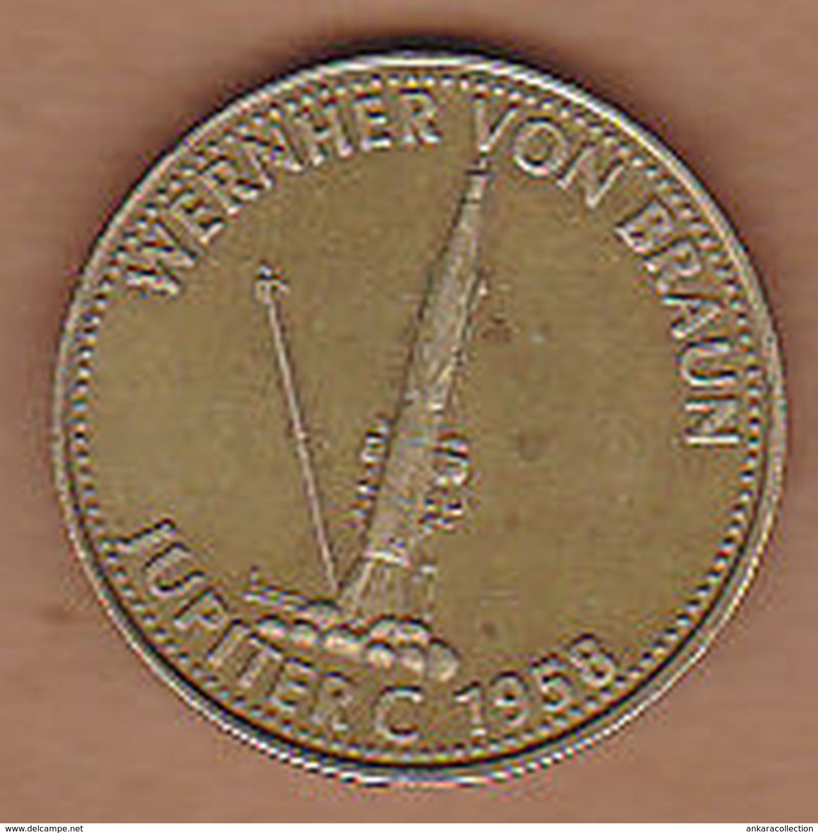 AC - WERNHER VON BRAUN JUPITER C 1958 SHELL TOKEN - JETON - Monétaires / De Nécessité