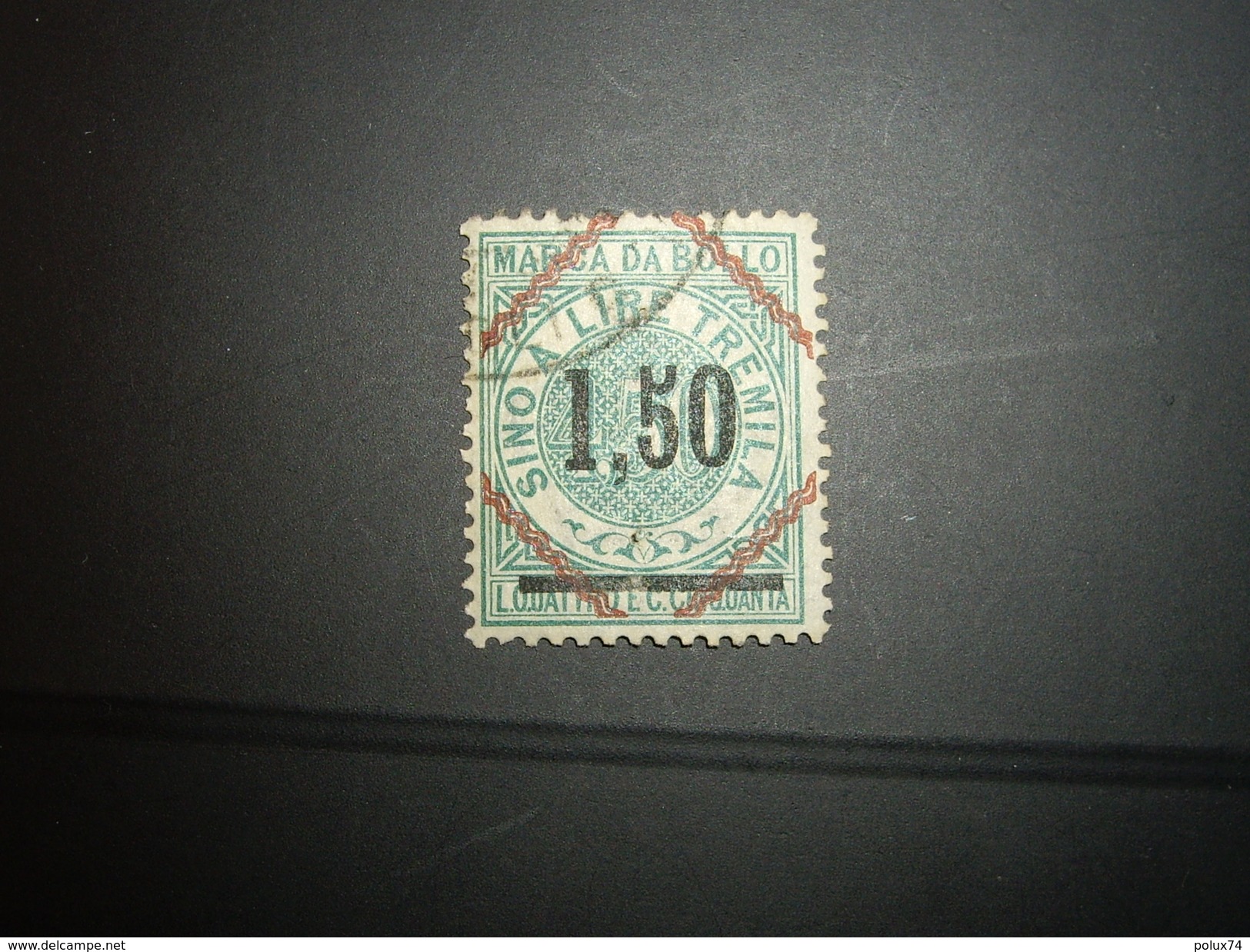 ITALIE ITALIA ITALY  Fiscal Revenue Marca Da Bollo 1865+ - Steuermarken