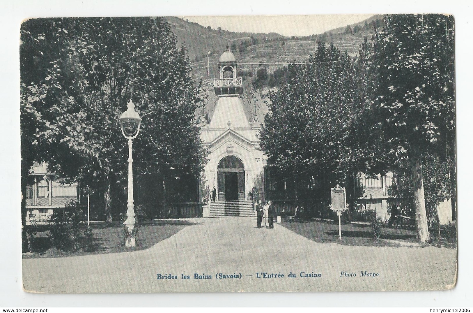 73 Savoie - Brides Les Bains L'entrée Du Casino - Brides Les Bains