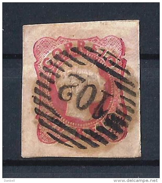 POR17) 1858 - 25 Cent. Used Unificato N. 12 - Oblitérés