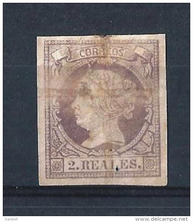 SP15) 1860-61 REGNO  ISABELLA II 2reales  MLH Unific. 52 - Nuevos