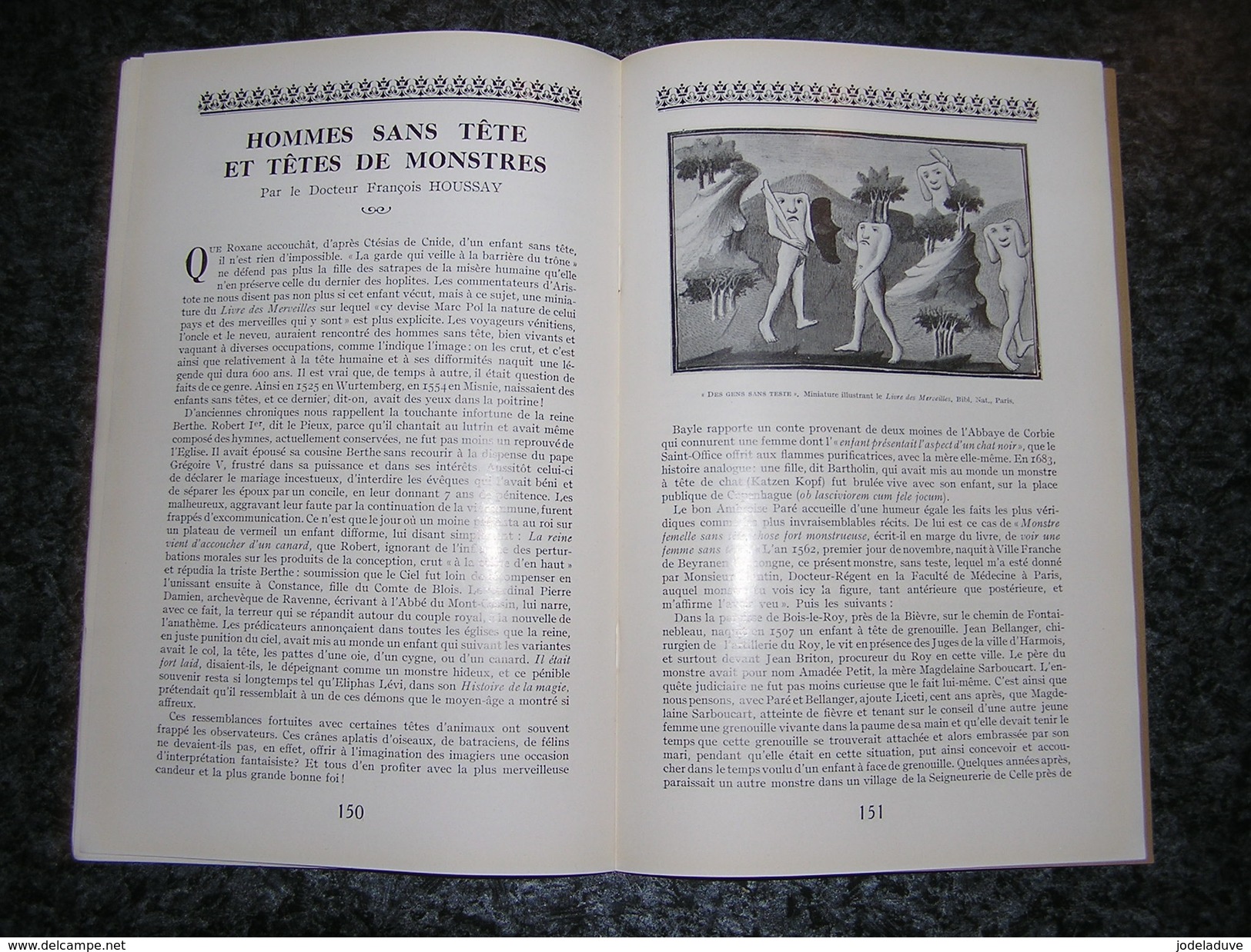 PRO MEDICO Revue N° 5 Année 1933 Lambiotte Médecine Peinture Moderne Lustucru Hommes Sans têtes Monstres Saint Martial