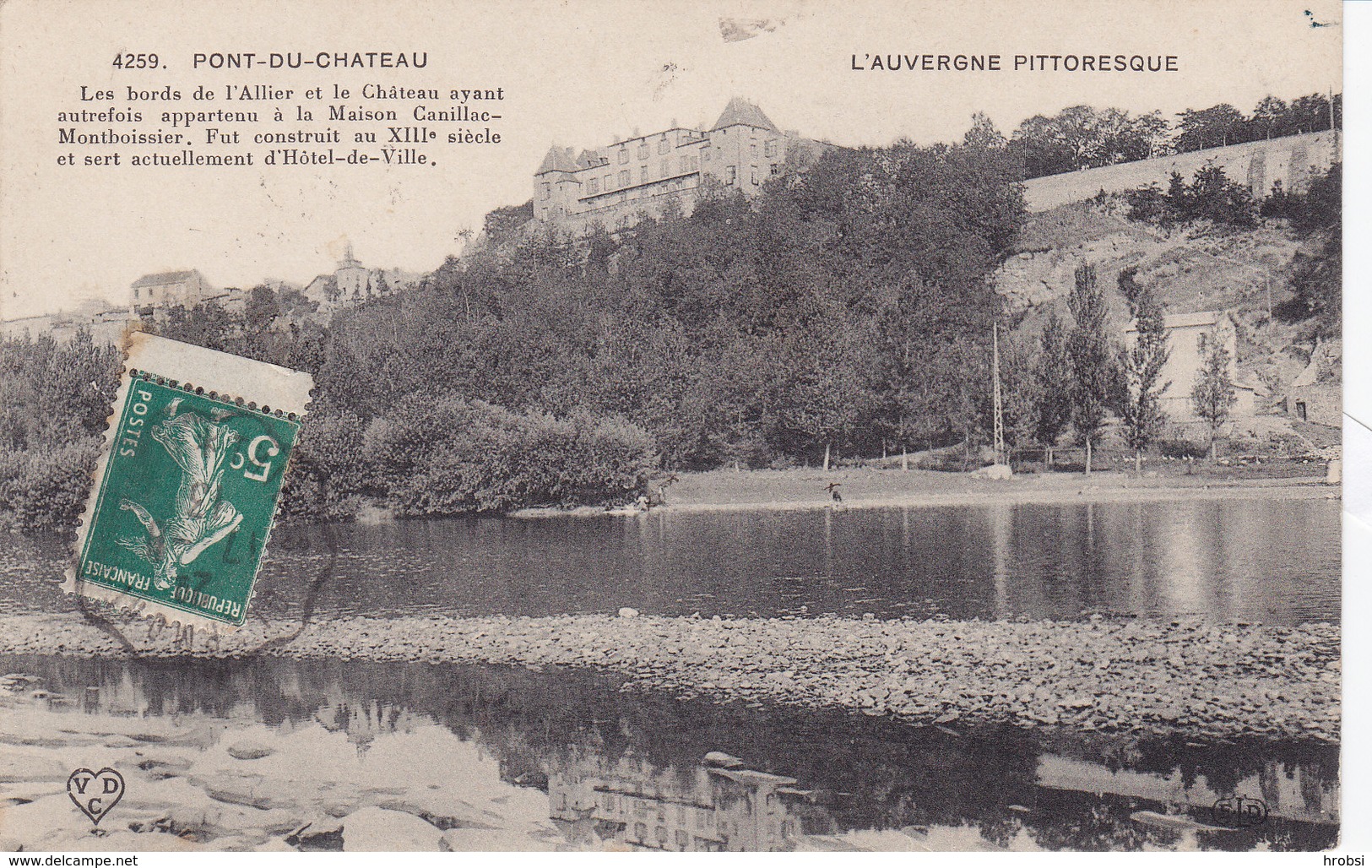 63 Puy De Dome, Pont Du Château, L'Auvergne Pittoresque 4259 - Pont Du Chateau